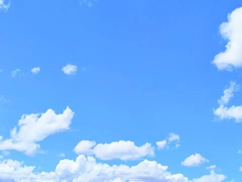 Blue sky Stock-Fotos