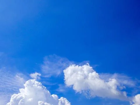 Blue sky Foto stock