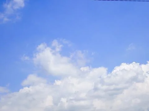 Blue sky Foto stock