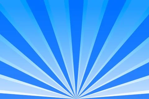 Blue sky with rays イラスト素材