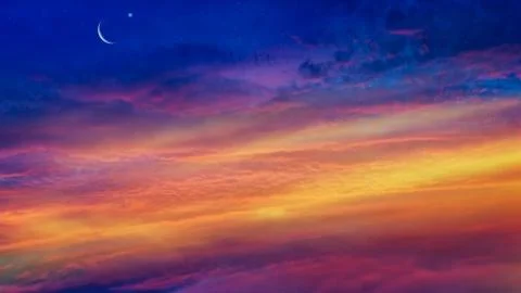 Blue sky Romodann 写真素材