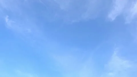 Blue sky, Sky, clouds Stock Footage 277345883