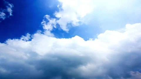 Blue sky, Sky, clouds Stock Footage 277345997