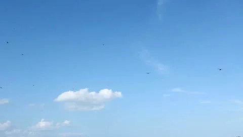 Blue sky, Sky, clouds Stock Footage 277347155