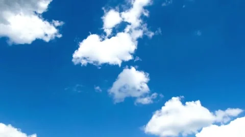 Blue sky, Sky, clouds Stock Footage 277347585