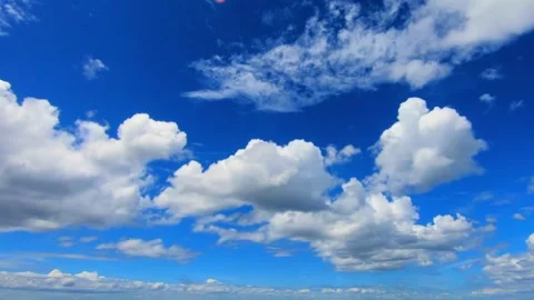 Blue sky, Sky, clouds Stock Footage 277347598