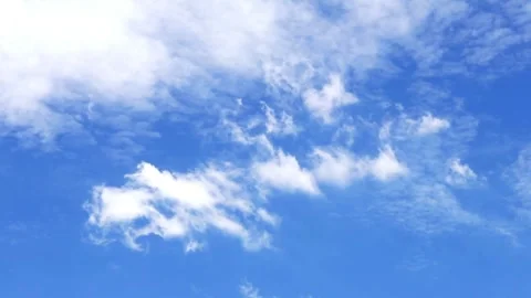 Blue sky, Sky, clouds Stock Footage 277347604