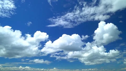 Blue sky, Sky, clouds Stock Footage 277347624