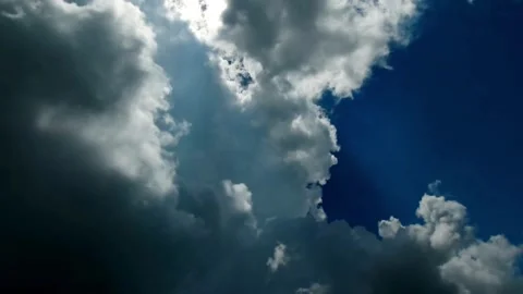 Blue sky, Sky, clouds Stock Footage 277347737