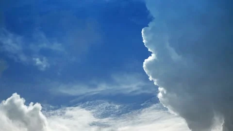 Blue sky, Sky, clouds Stock Footage 277347914