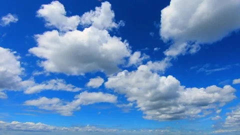 Blue sky, Sky, clouds Video stock 277347964