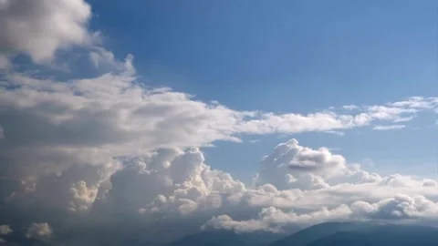 Blue sky, Sky, clouds Vidéo 277348141