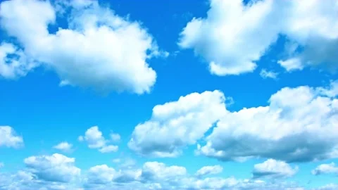 Blue sky, Sky, clouds Stock Footage 277348653