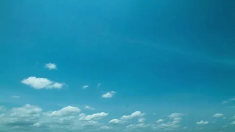 Blue sky, Sky, clouds Stock Footage 277348799