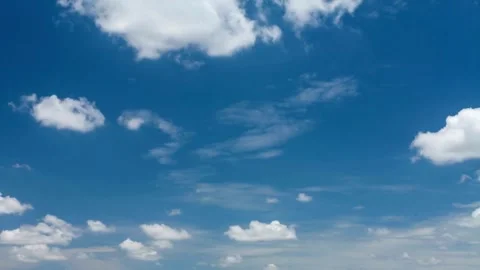 Blue sky, Sky, clouds Stock Footage 277349030
