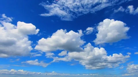 Blue sky, Sky, clouds Stock Footage 277349083
