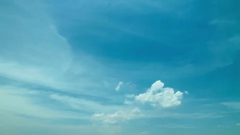 Blue sky, Sky, clouds Vidéo 277349204