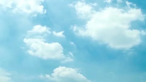 Blue sky, Sky, clouds Stock Footage 277349389