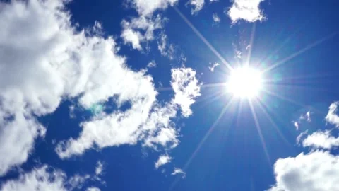 Blue sky, Sky, clouds Stock Footage 277349789