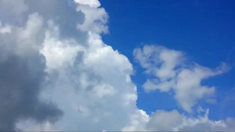 Blue sky, Sky, clouds Stock Footage 277350814
