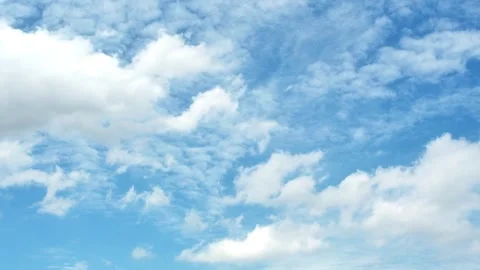 Blue sky, Sky, clouds Stock Footage 277351453