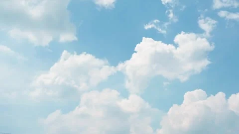 Blue sky, Sky, clouds Stock Footage 277351478