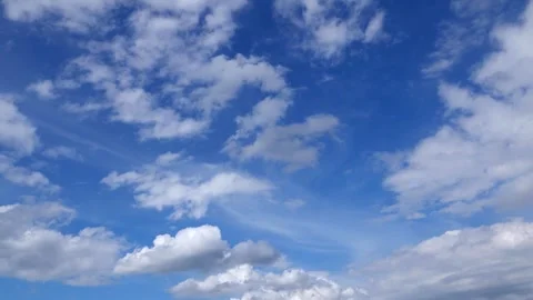 Blue sky, Sky, clouds Stock Footage 277351647
