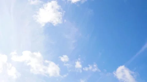 Blue sky, Sky, clouds Stock Footage 277351656