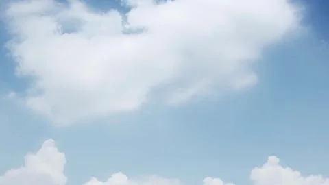 Blue sky, Sky, clouds Stock Footage 277351661