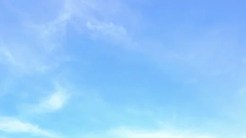 Blue sky, Sky, clouds Stock Footage 277352973