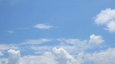 Blue sky, Sky, clouds Stock Footage 277353058