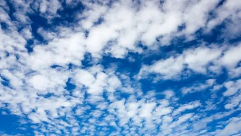 Blue sky with slightly cloud Stock Photos