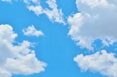 Blue sky with space Stock Photos