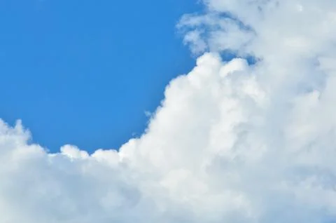Blue sky with space Stock Photos