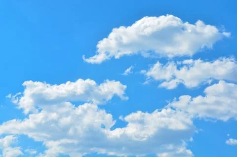 Blue sky with space Stock Photos