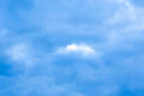Blue sky in the springtime Stock-Fotos