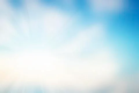 Blue sky summer background Stock Photos
