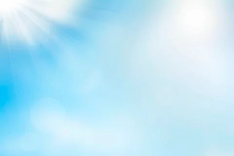 Blue sky summer background Stock Photos