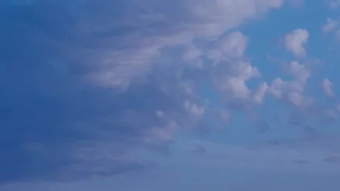 Blue sky at sunset Video stock 131207408