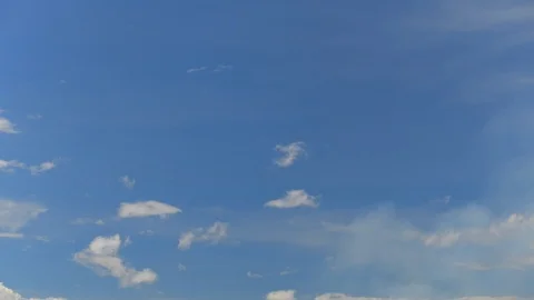 Blue sky time lape Stock Footage 92019670