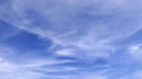 Blue Sky - Time Lapse Clouds Stock Footage 11155309