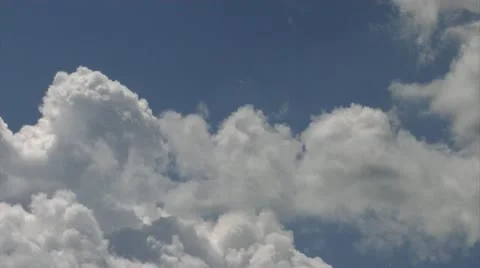 Blue Sky - Time Lapse Clouds Stock Footage 11240345