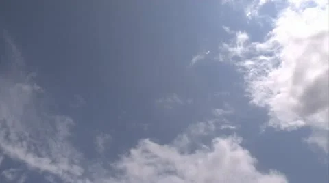 Blue Sky - Time Lapse Clouds Stock Footage 11409707
