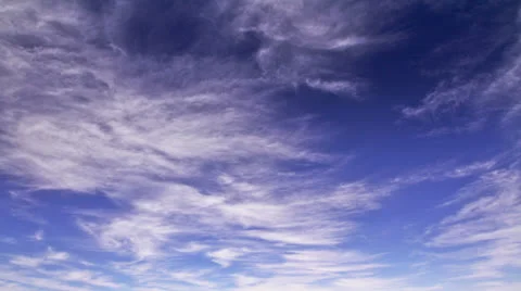 Blue sky, time lapse Stock Footage 25670739