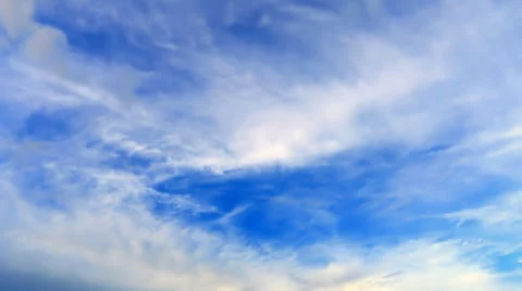 Blue sky , Time lapse Stockbeeldmateriaal 39949928
