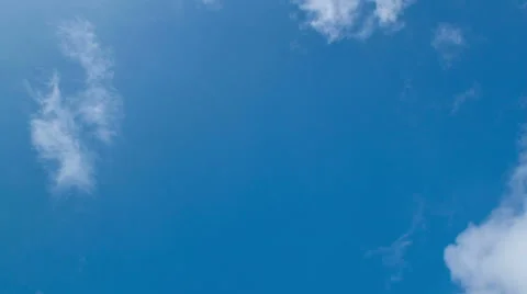 Blue sky time lapse Stock Footage 41593538