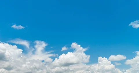 Blue sky Time lapse Stock Footage 96199844