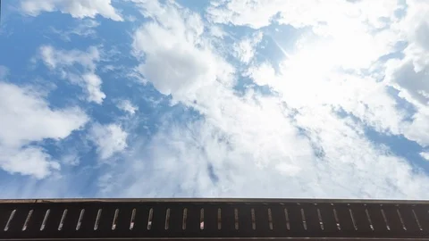 Blue sky time lapse Vídeo Stock 119174735