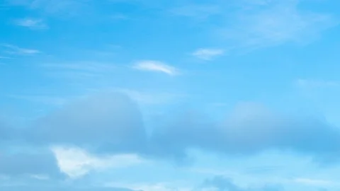 Blue sky time lapse sky Stock Footage 92855717