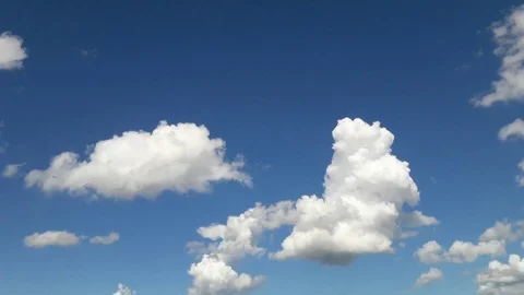 Blue sky timelapse Stock Footage 116893830